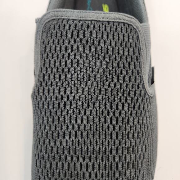 Skechers Equalizer Memory Foam Men's Slip On Sneakers Mesh Textile Gray Size 9 - Picture 4 of 8